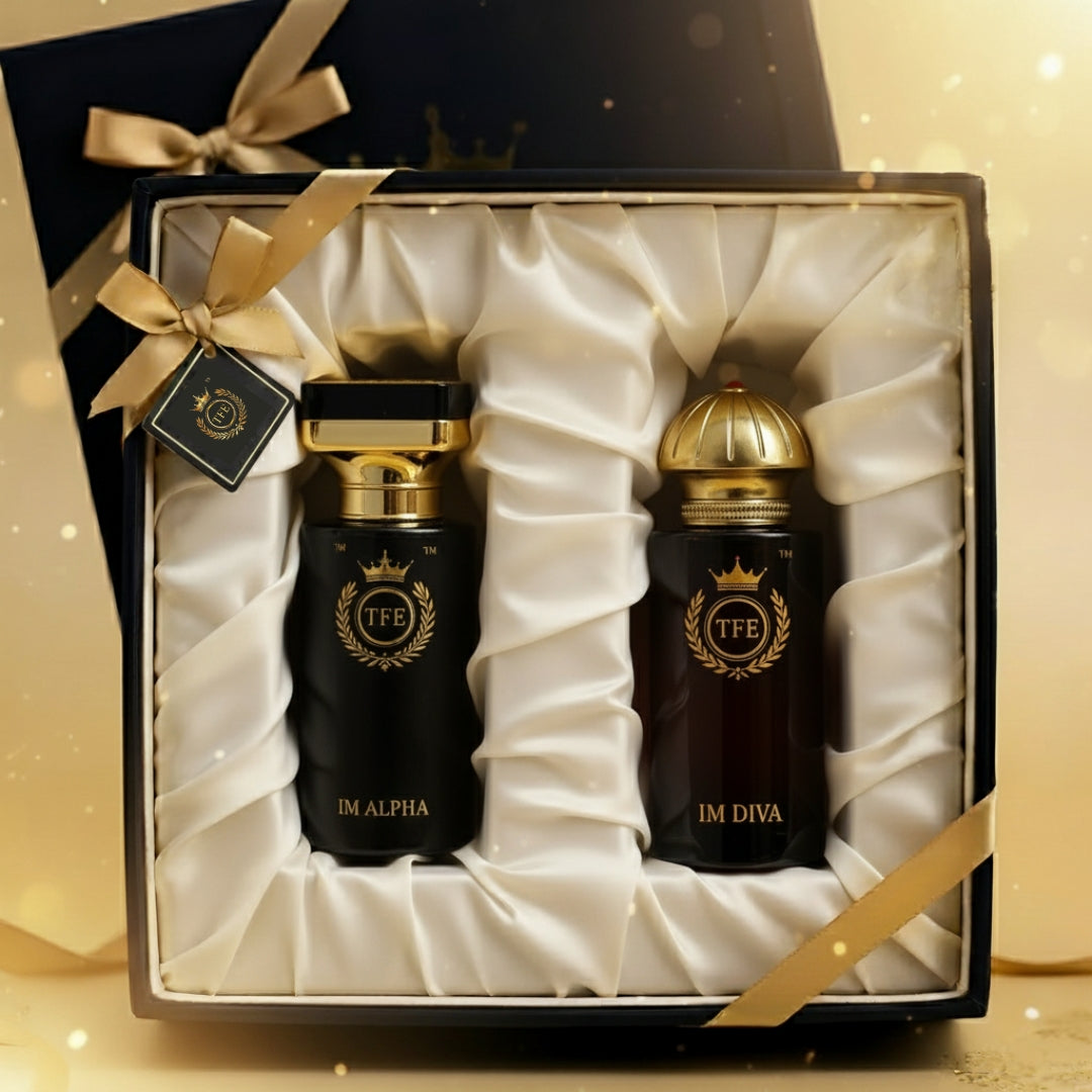 I'M ALPHA & I'M DIVA | 50ml x 2 | Man & Woman Perfume